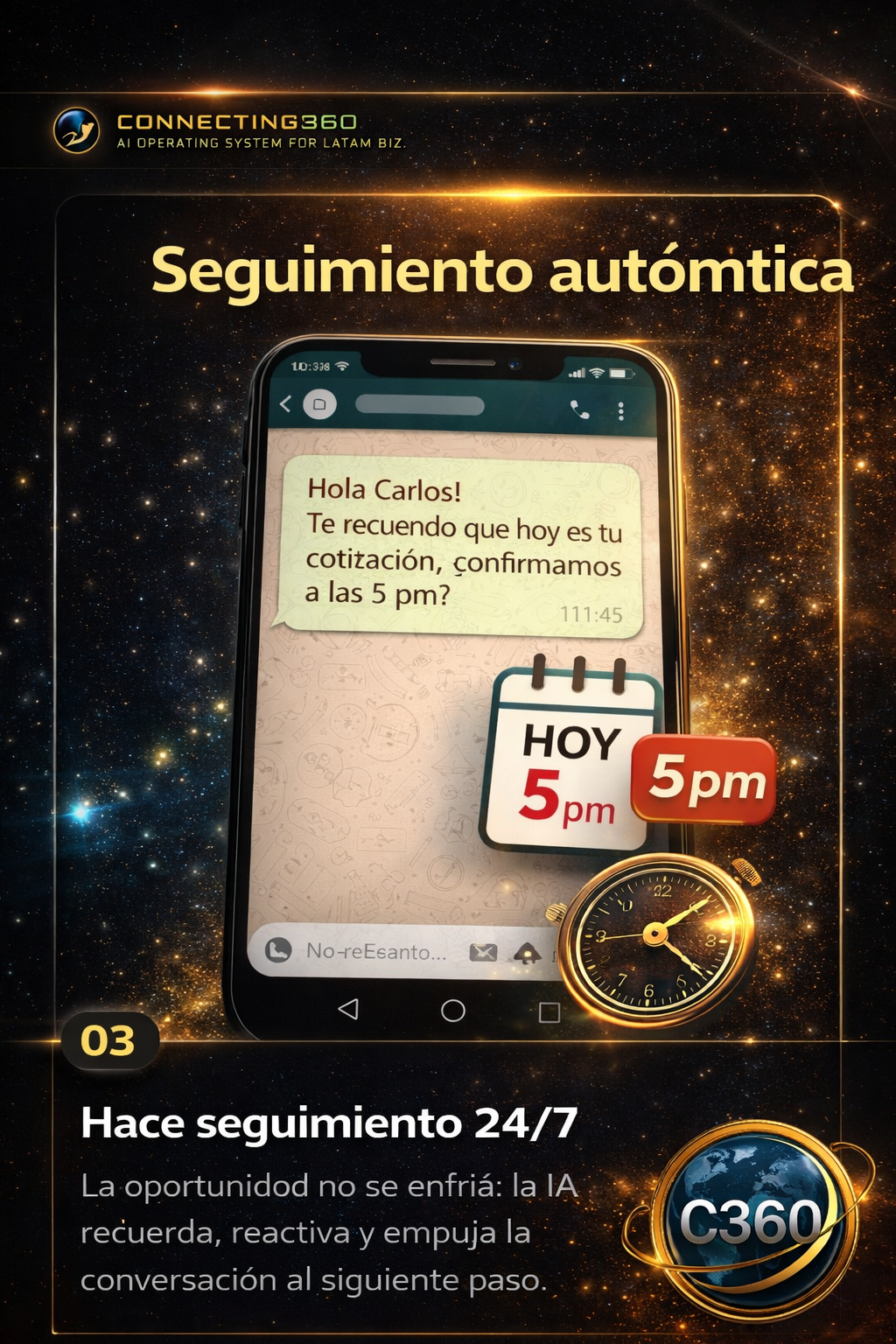 Seguimiento automático